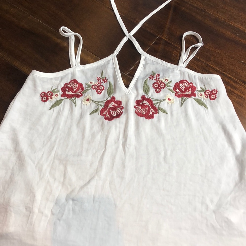 Hollister Halter/Choker Rose Tank